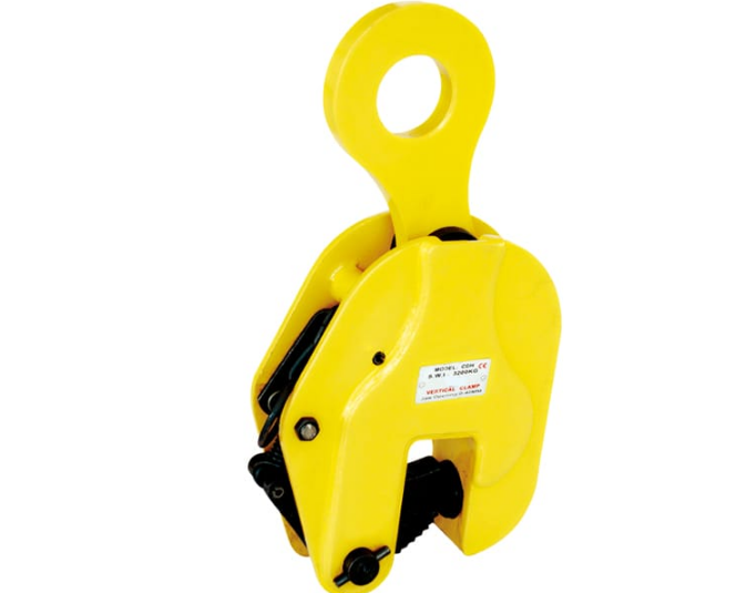 豎吊鋼板鉗在五金加工廠的應(yīng)用